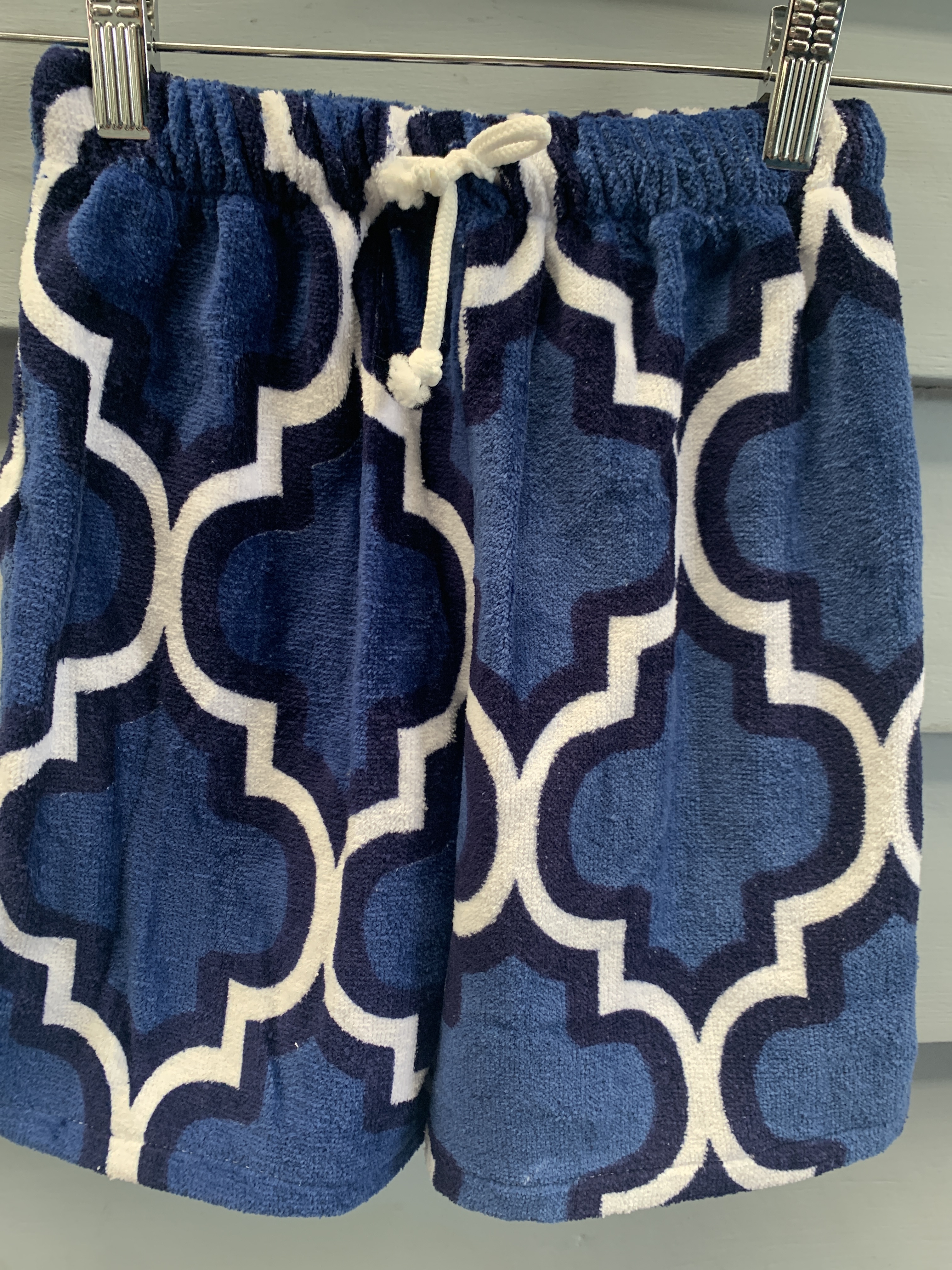 Navy Tile Pants TT 00175