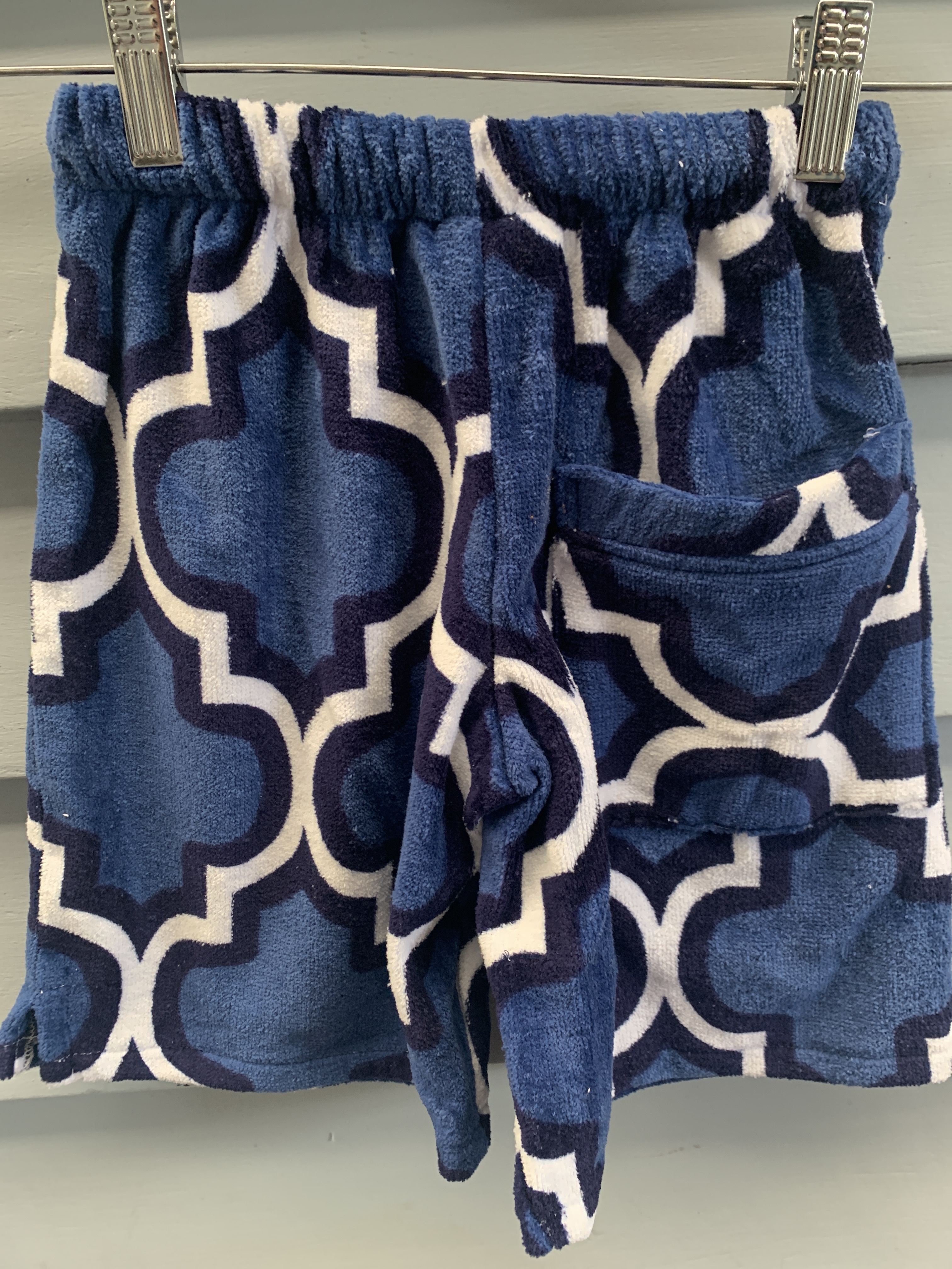 Navy Tile Pants TT