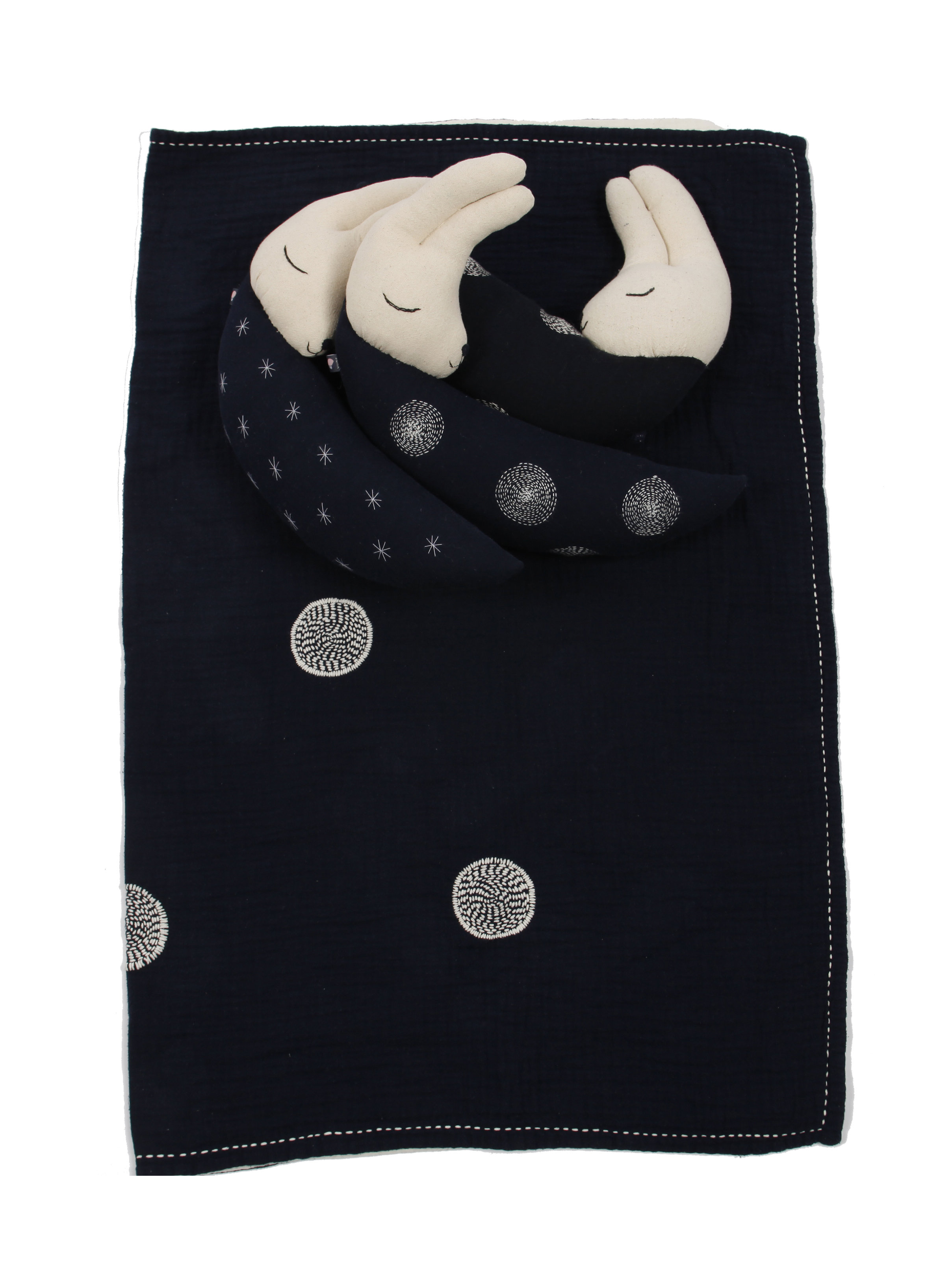 Rabbit Cushion "Stars"