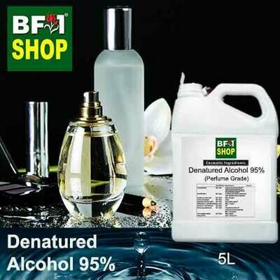 Alcohol - Denatured Alcohol 95% ( Perfume Grade ) - 5L Alcohol - Denatured Alcohol 95% ( Perfume Grade ) - 5L