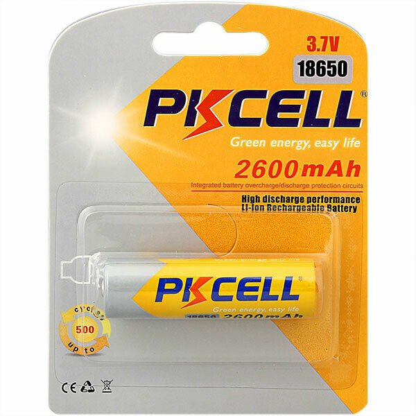 Acumulator 18650 Li-ion, 3.7V, 2600mAh Acumulator 18650 Li-ion, 3.7V, 2600mAh