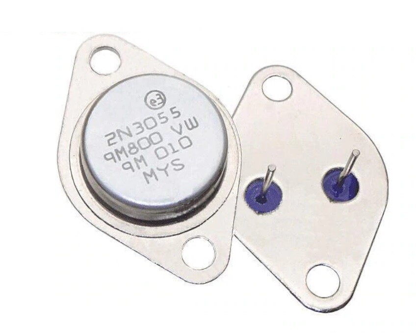 Tranzistor NPN 2N3055, TO-3, 15A, 60V Tranzistor NPN 2N3055, TO-3, 15A, 60V