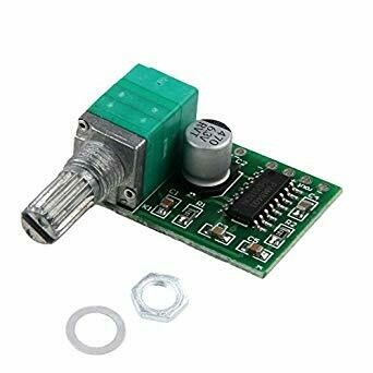 Modul amplificator audio PAM8403, cu potentiometru, 3W, 2CH Modul amplificator audio PAM8403, cu potentiometru, 3W, 2CH