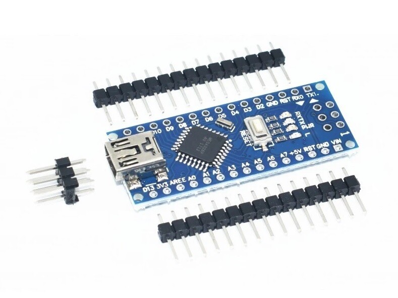 Placa dezvoltare NANO v3 AtMega 328p, compatibil Arduino, pini nelipiti Placa dezvoltare NANO v3 AtMega 328p, compatibil Arduino, pini nelipiti