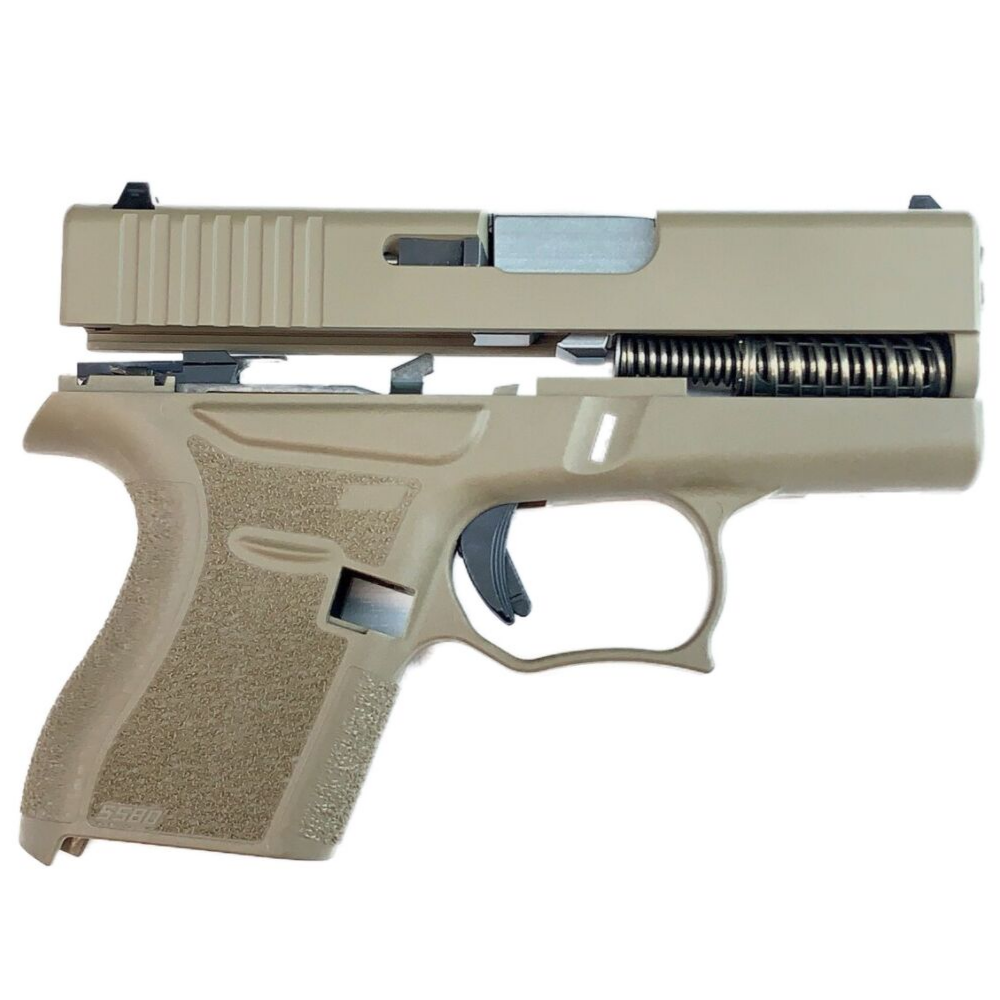 80% Glock 43 Subcompact Full Pistol Build Kit FDE 80% Glock 43 Subcompact Full Pistol Build Kit FDE