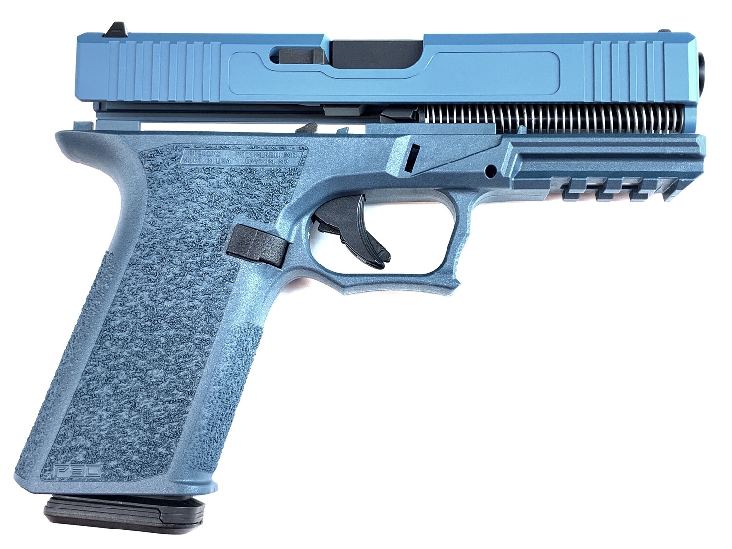 Patriot G17 80% Pistol Build Kit 9mm - Blue Titanium - FRAME NOT INCLUDED Patriot G17 80% Pistol Build Kit 9mm - Blue Titanium - FRAME NOT INCLUDED