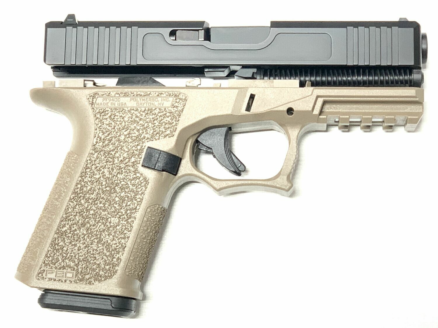 Patriot G19 80% Pistol Build Kit 9mm - Polymer80 PF940C - Black & FDE Patriot G19 80% Pistol Build Kit 9mm - Polymer80 PF940C - Black & FDE
