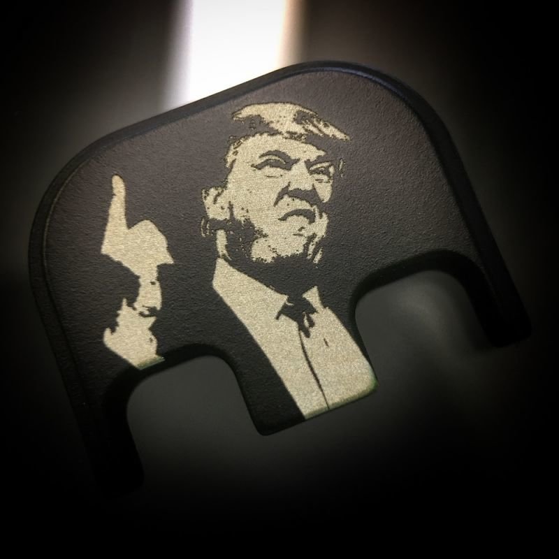 Traditional President Trump -Black Cerakoted Stainless Steel Traditional President Trump -Black Cerakoted Stainless Steel