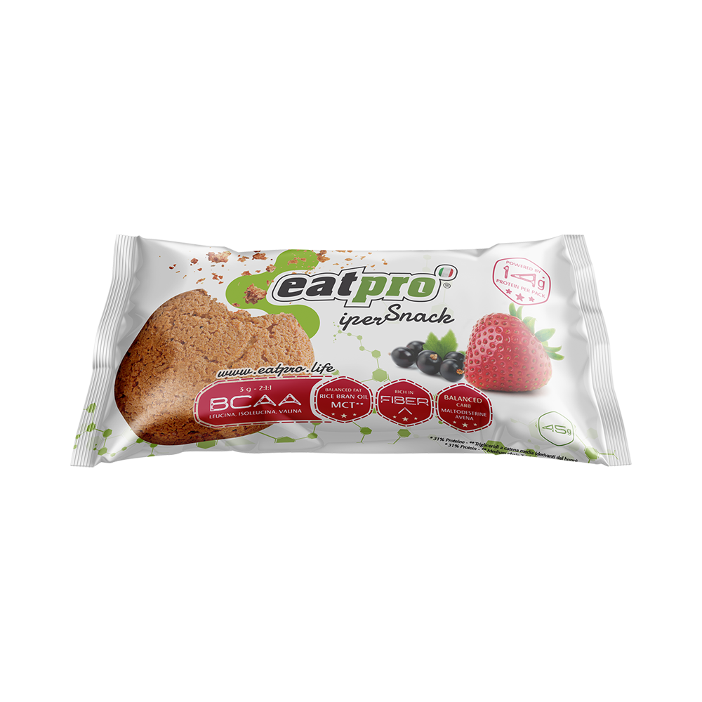 iperSnack ai Frutti di Bosco, con BCAA 45g EP002