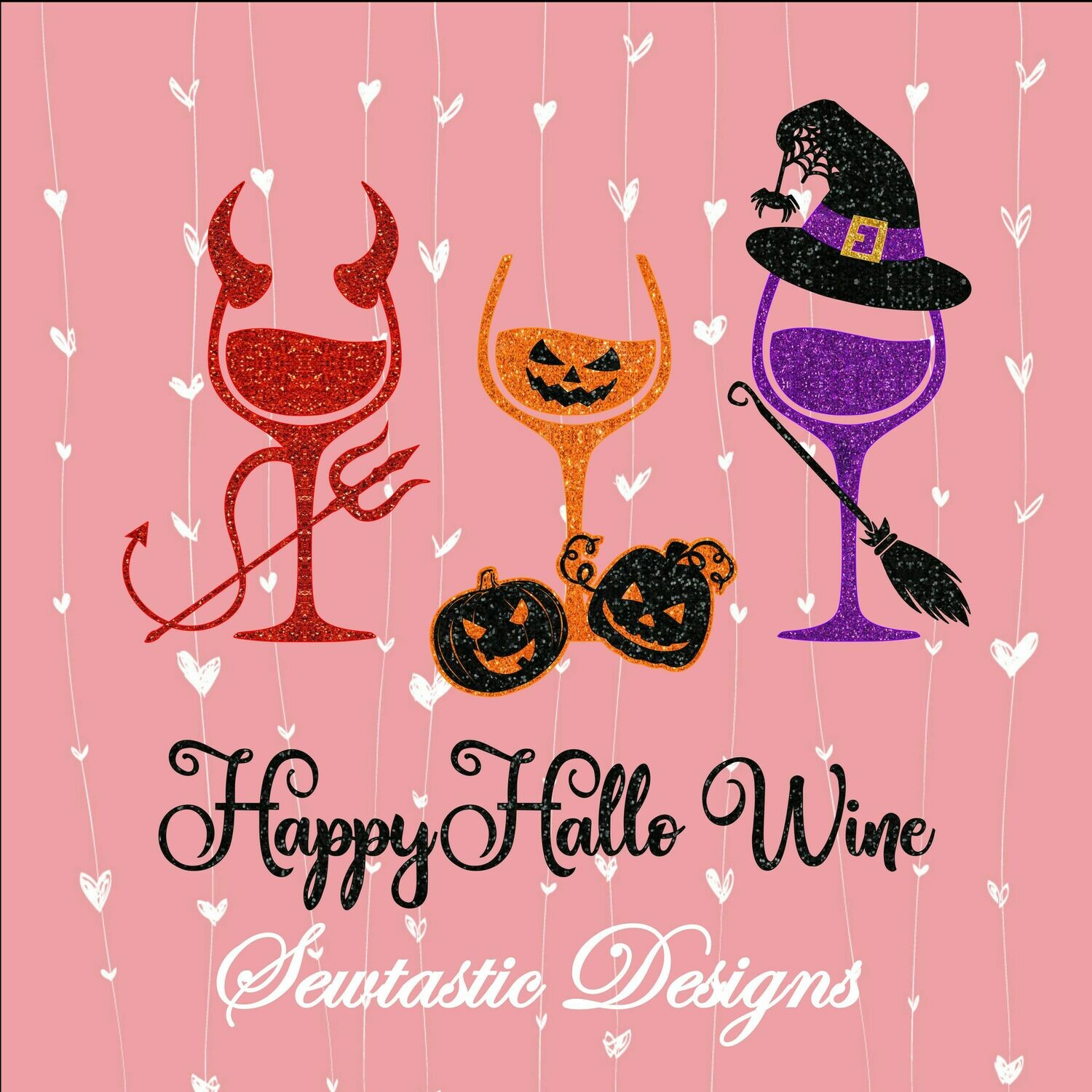 Download Happy Hallo Wine SVG, Witch SVG, Halloween SVG, Broom SVG ...