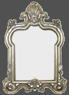 AF023 ornate overmantle silver/gold/white mirror AF023 ornate overmantle silver/gold/white mirror