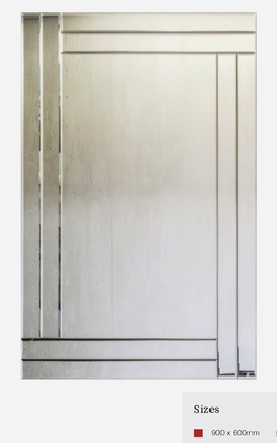 MC017 Mirror on mirror contemporary mirror MC017 Mirror on mirror contemporary mirror