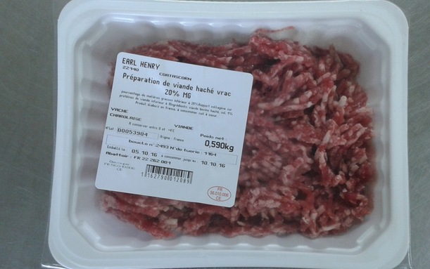 Viande de Charolaise hachée Viande de Charolaise hachée
