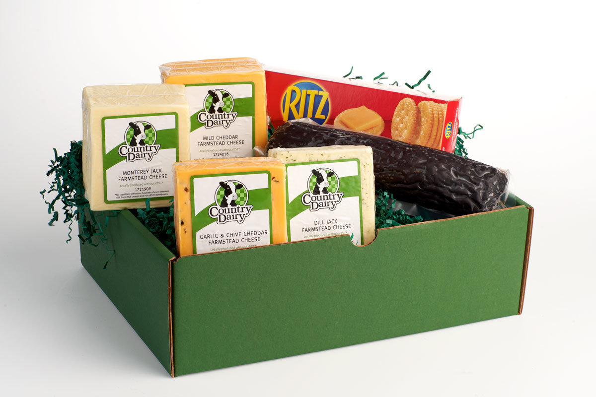3 lb. Cheese & Sausage Box 3 lb. Cheese & Sausage Box
