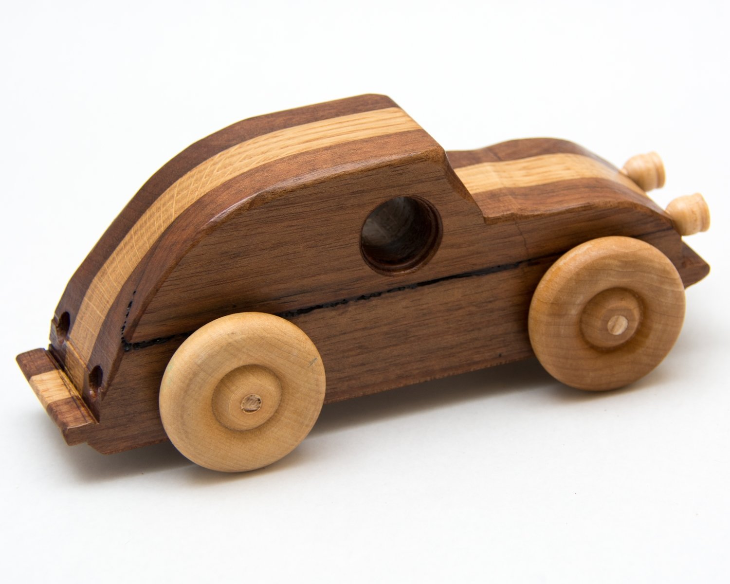 wooden vehicle