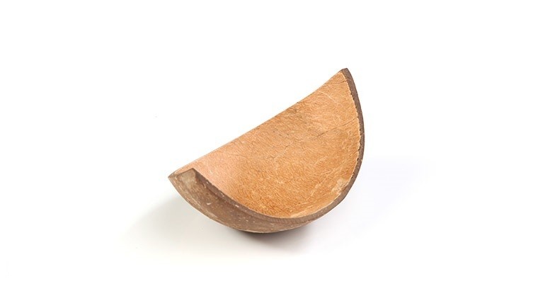 Kokosnoot bootje 100x65x15/50mm, verpakt per 120 stuks Kokosnoot bootje 100x65x15/50mm, verpakt per 120 stuks