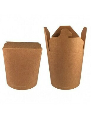 FSC® kraft/PLA noodle box 960ml/95mmØx110mm
Verpakt per 50 stuks FSC® kraft/PLA noodle box 960ml/95mmØx110mm
Verpakt per 50 stuks