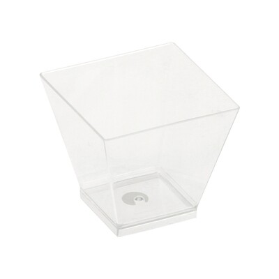 PLA amusebakje Kova 60ml 5x5x4,5cm, verpakt per 50 stuks PLA amusebakje Kova 60ml 5x5x4,5cm, verpakt per 50 stuks