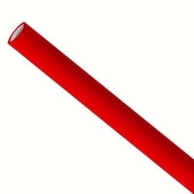 Papieren rietjes 6x200mm rood, verpakt per 5000 stuks Papieren rietjes 6x200mm rood, verpakt per 5000 stuks