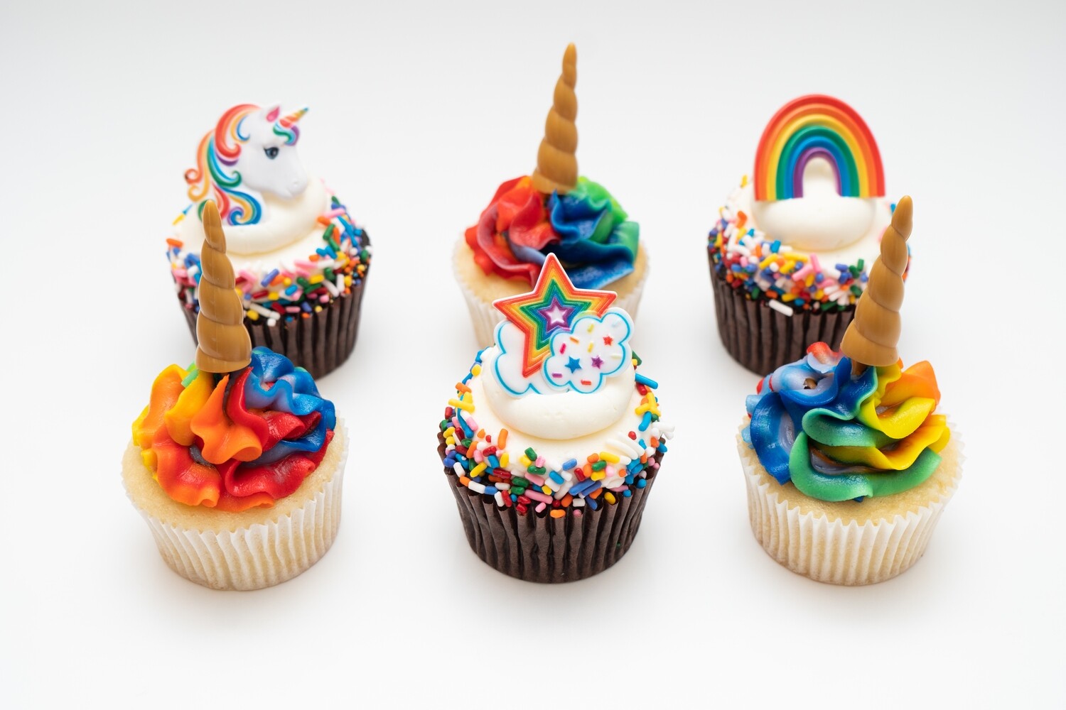 Unicorn Theme Cupcakes