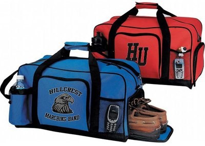 DELUXE DUFFLE BAG WITH SHOE POUCH DELUXE DUFFLE BAG WITH SHOE POUCH