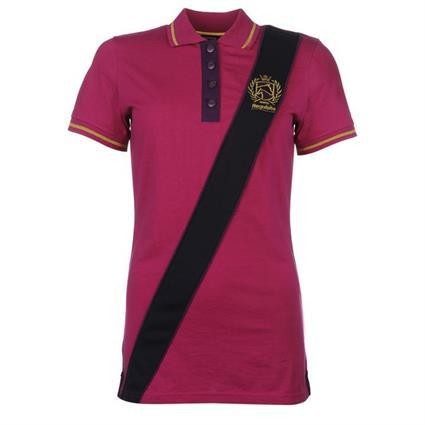 ladies pink polo shirt