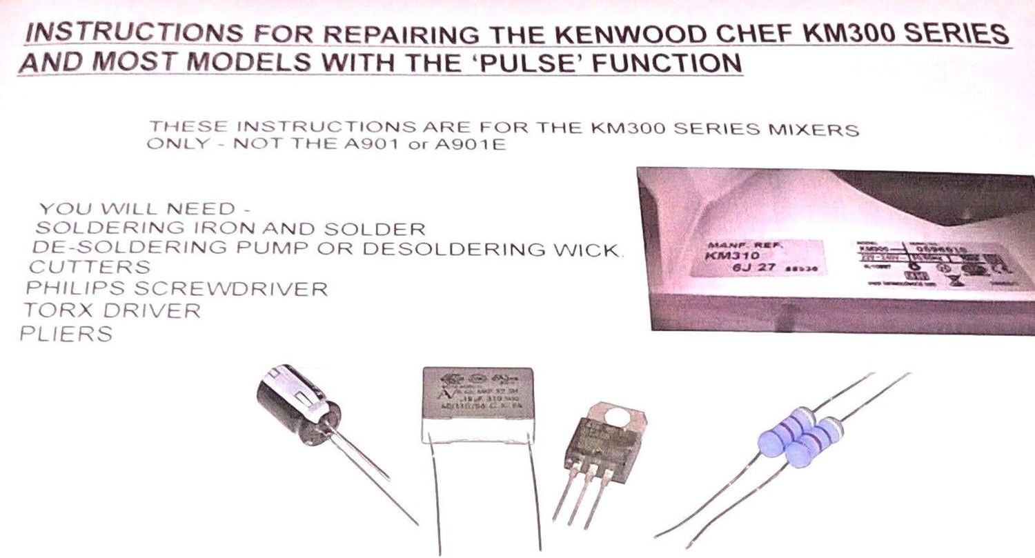 Kenwood Chef KM300 Repair Kit