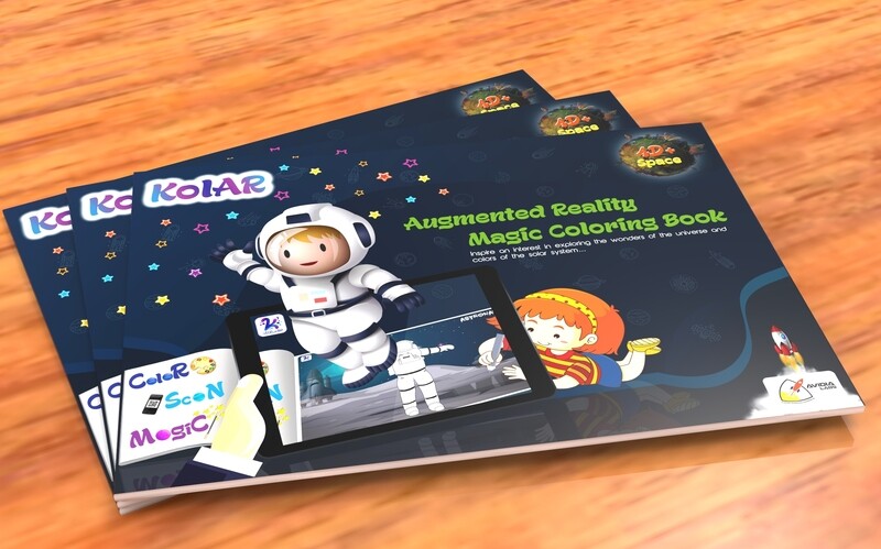 Avidia KolAR - 4D+ Augmented Reality Space Color Book Avidia KolAR - 4D+ Augmented Reality Space Color Book