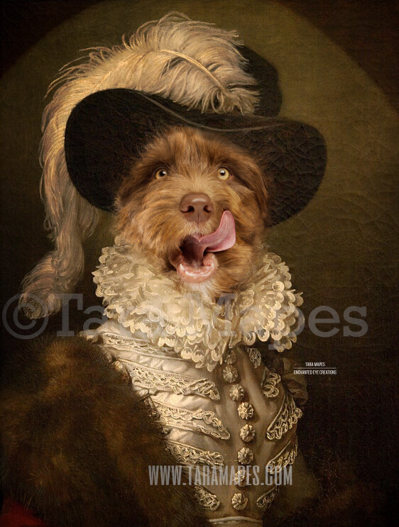 Download Royal Pet Portrait QUEEN Body PSD Template- Pet Painting ...