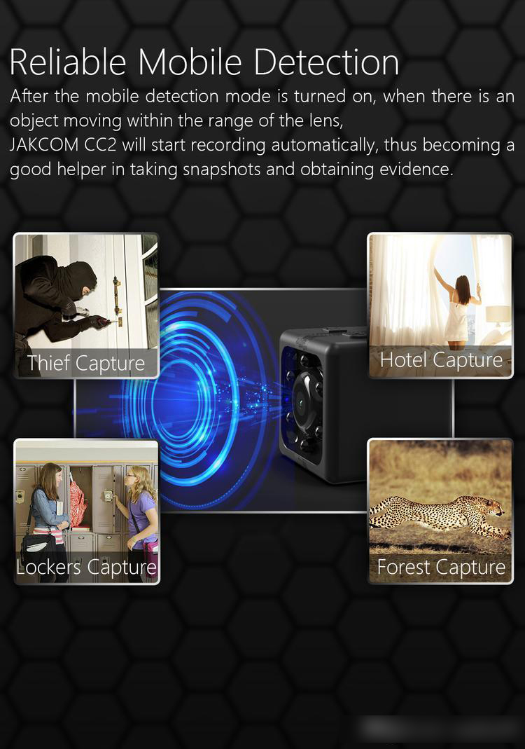 Jakcom CC2 Smart Camera with Night Vision and Motion Recorder Jakcom CC2 Smart Camera with Night Vision and Motion Recorder