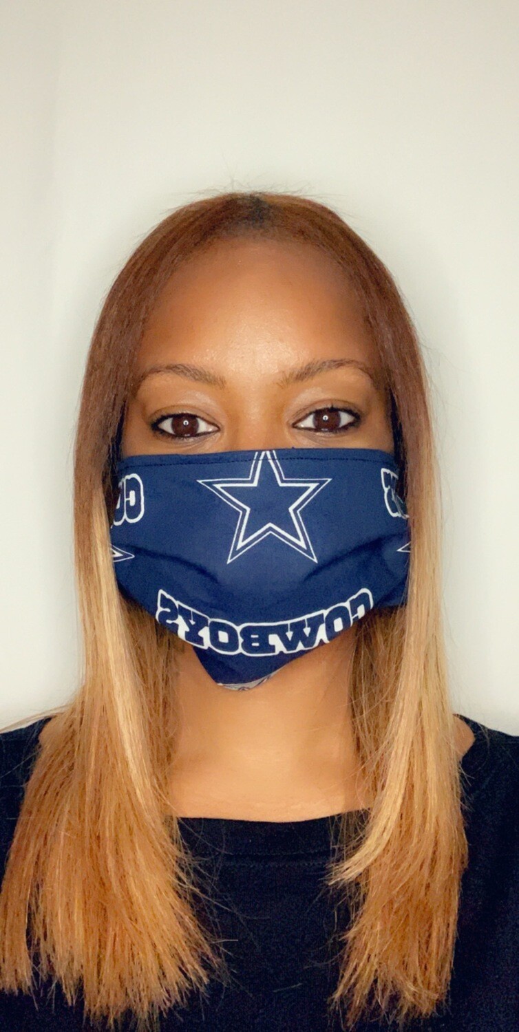 Cowboys Face Mask