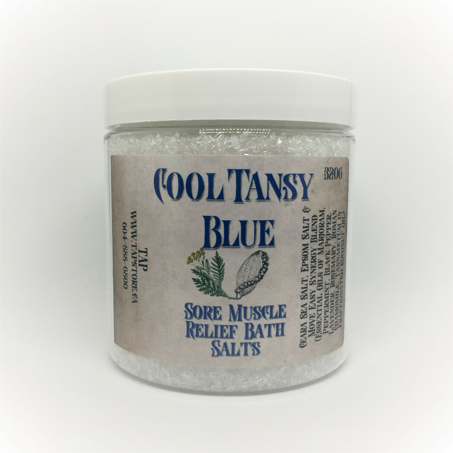 Cool Tansy Blue Bath Salts Our Natural Products TAP