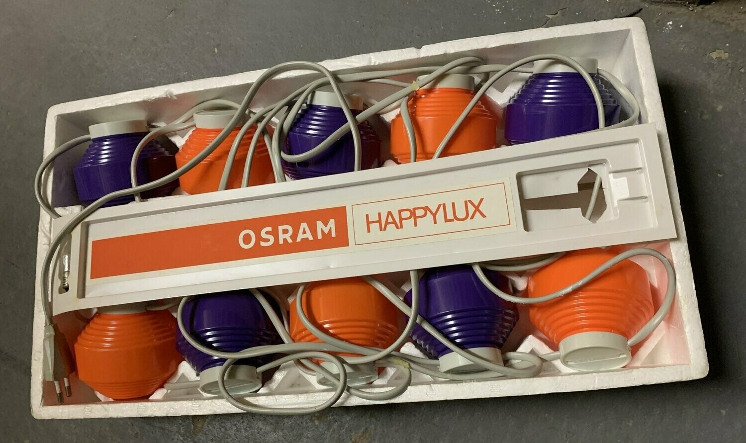 Happy Lux pop Osram 70er Jahre Party Leuchte