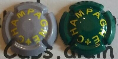 8 BELLES CAPSULES CHAMPAGNE GENERIQUE FLEUR DE LYS NEWS