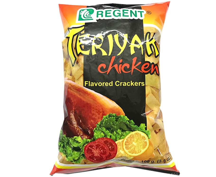 Regent Teriyaki Chicken Flavored Crackers 100g