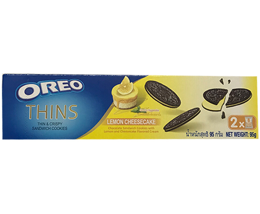 Oreo Thins Lemon Cheesecake 95g