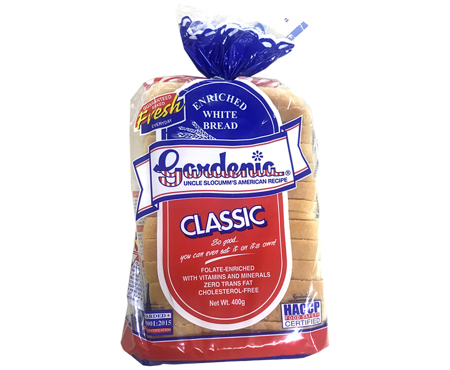 Gardenia Classic White Bread 400g