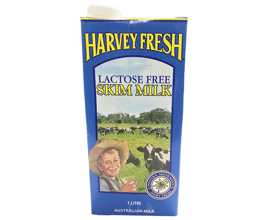 Harvey Fresh Lactose Free Skim Milk 1L