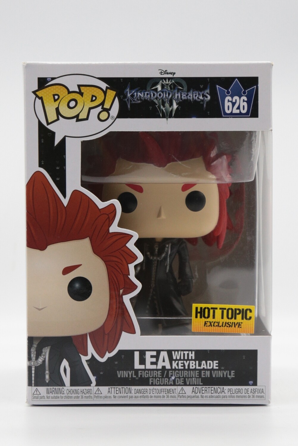 Pop Disney Kingdom Hearts 626 Lea With Keyblade Hot Topic Exclusive
