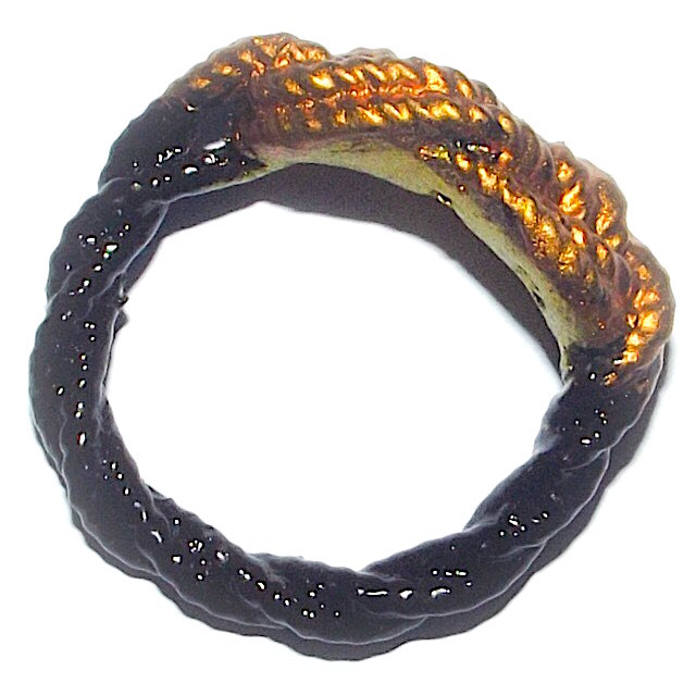 Hwaen Pra Pirod Fiery Warrior Ring of Protection and Power Stuffed with Sacred Powder + Takrut 2.5 Cm - Luang Por Supoj Hwaen Pra Pirod Fiery Warrior Ring of Protection and Power Stuffed with Sacred Powder + Takrut 2.5 Cm - Luang Por Supoj