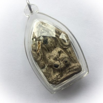 Pra Khun Phaen Um Gai Takrut Na Jang Ngang Cemetery Earths from 108 Temples + Coffin Nail from Millonaires Funeral + Chin Aathan Bone Carving - Ajarn Prodt Pra Khun Phaen Um Gai Takrut Na Jang Ngang Cemetery Earths from 108 Temples + Coffin Nail from Millonaires Funeral + Chin Aathan Bone Carving - Ajarn Prodt