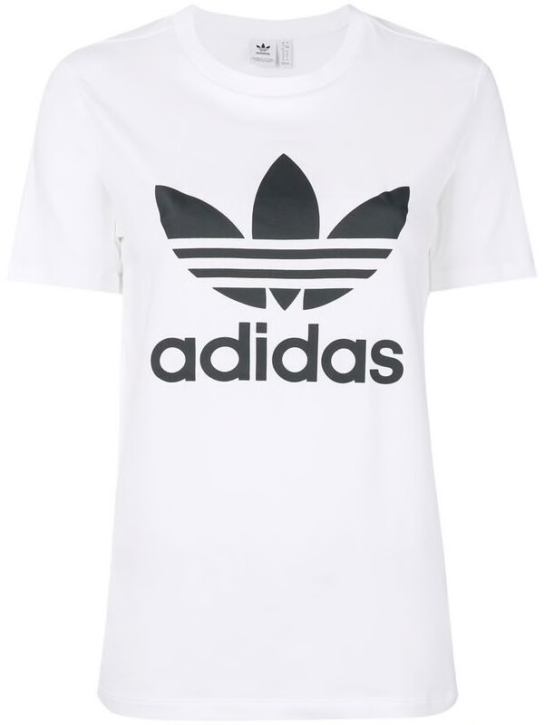 adidas trefoil logo t shirt