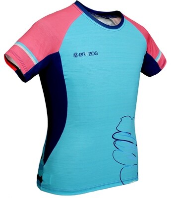 Sports shirt Prime | Floral Turquoise Sports shirt Prime | Floral Turquoise