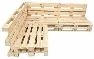 Conjunto de Palets & Chill Out & Chaise Longue para Terraza , Jardin