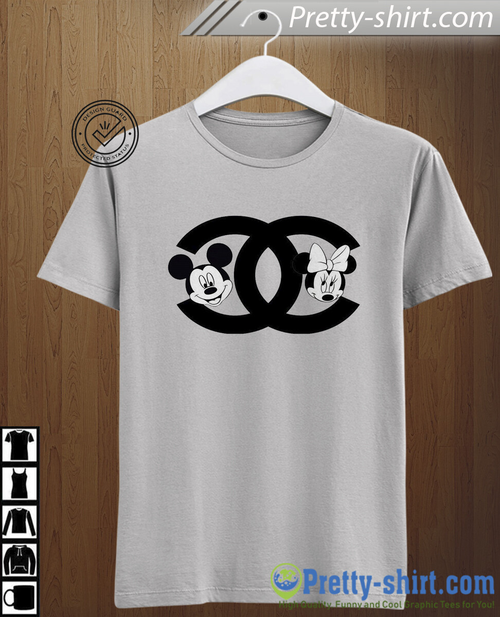 chanel mickey shirt
