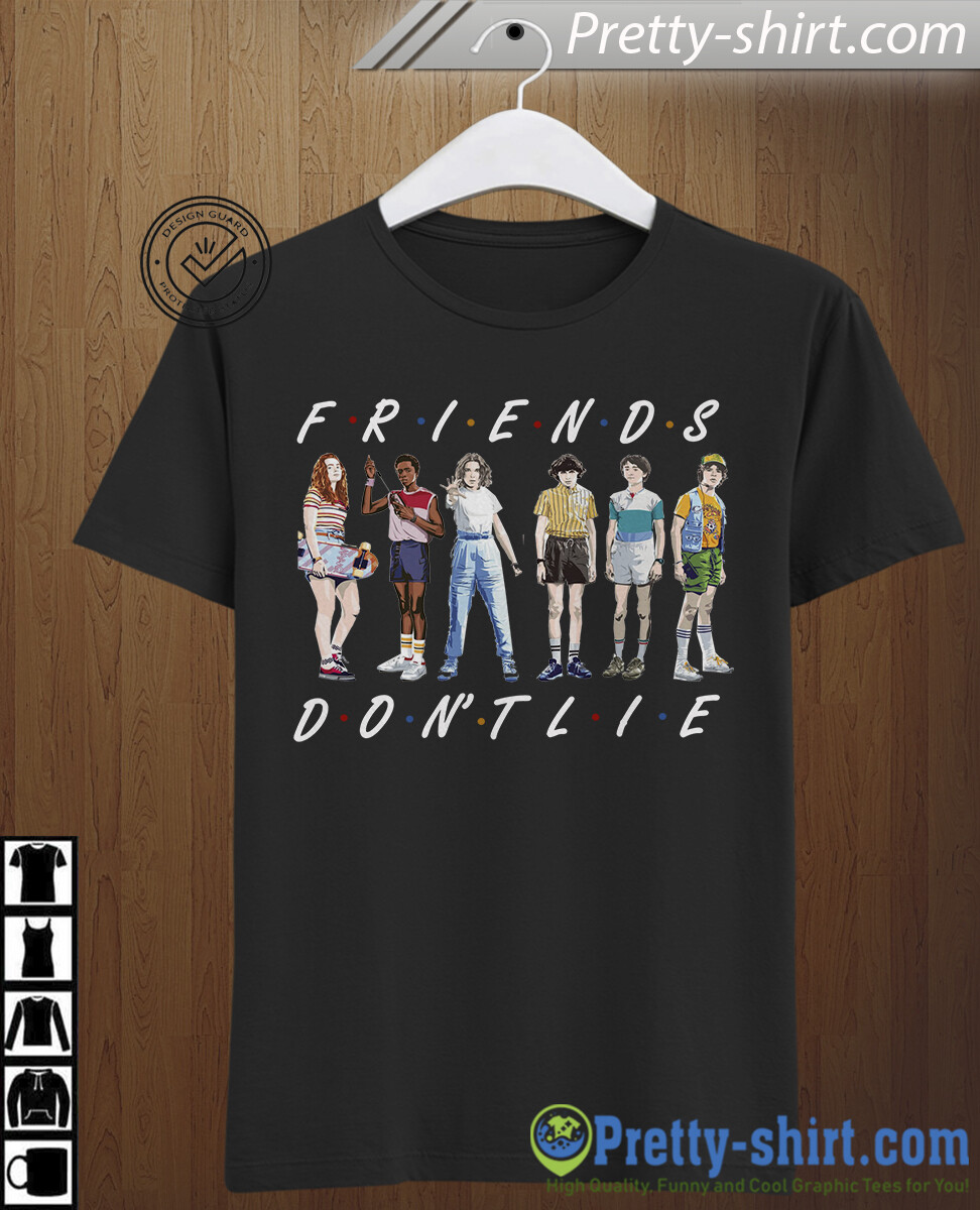 stranger things graphic tee