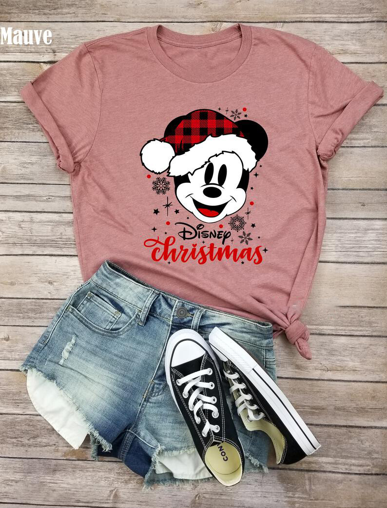 womens disney christmas shirts