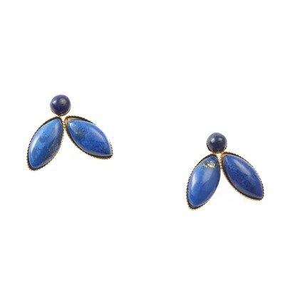 Boucles Siane Lapis - Azucar Bijoux SIAN_BOU
