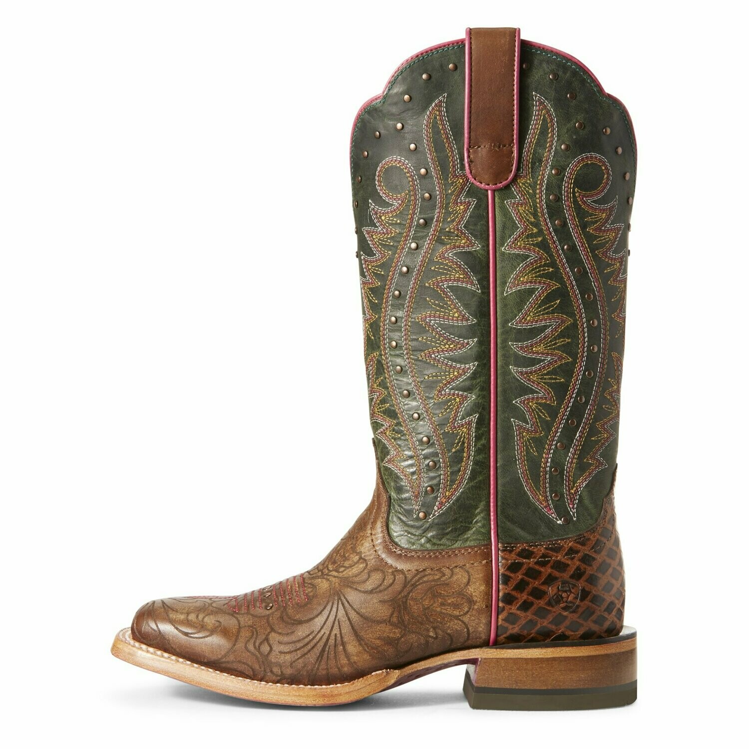 floral ariat boots