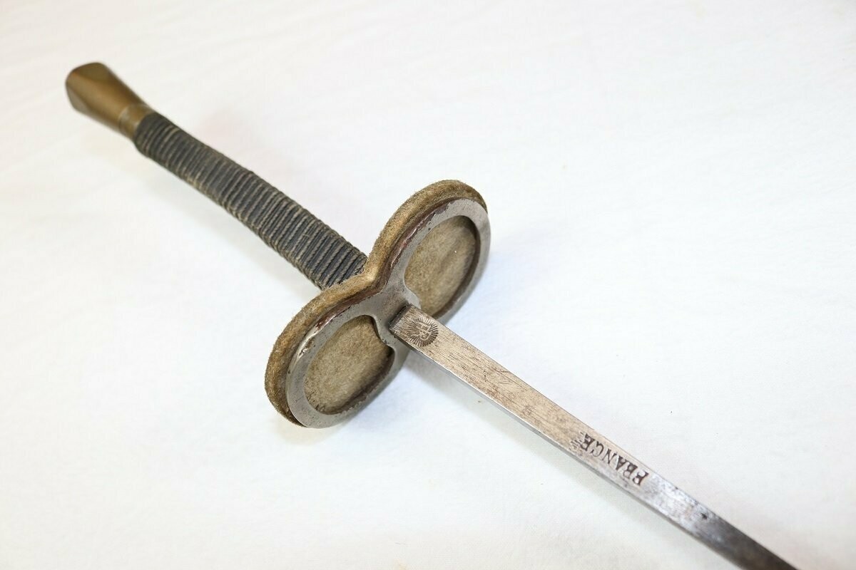 Late19th Or Early20th Century French Fencing Foil